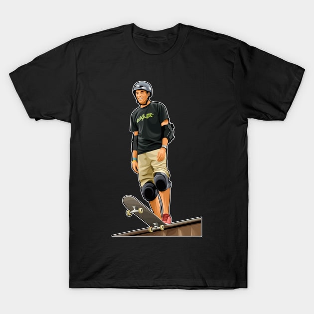 Tony Hawk Skate Legends T-Shirt by RunAndGow